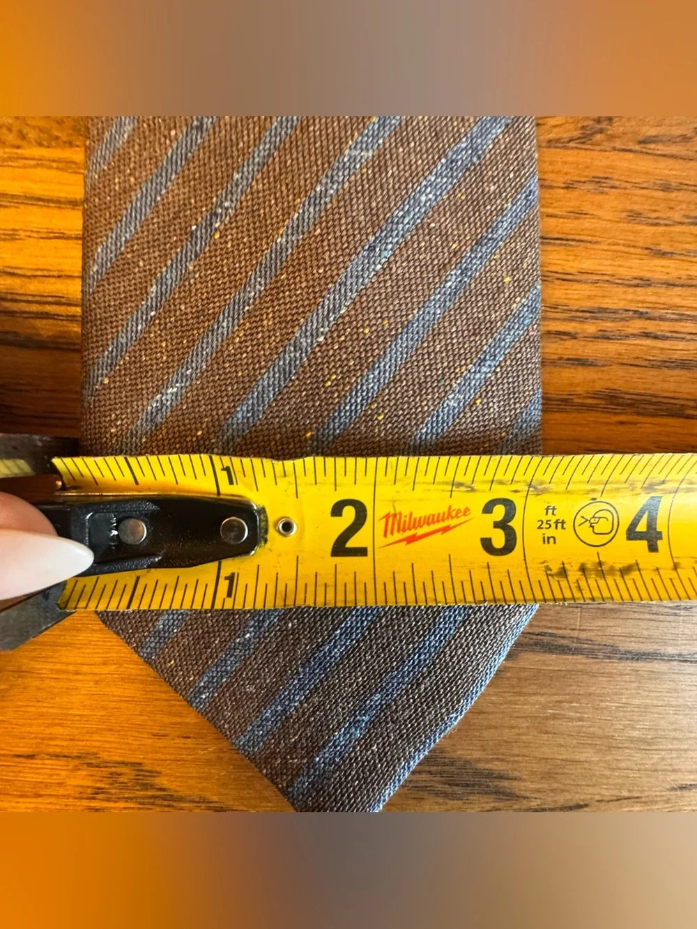 The Tie Bar classic striped
